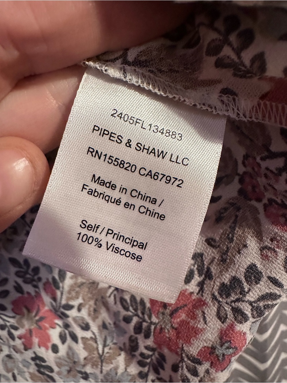 Veronica Beard | Sura Floral Blouse, size 10 - Picture 8 of 9